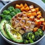 Chicken & Sweet Potato Buddha Bowl