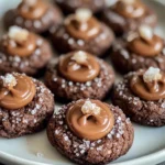Chocolate Caramel Blossoms