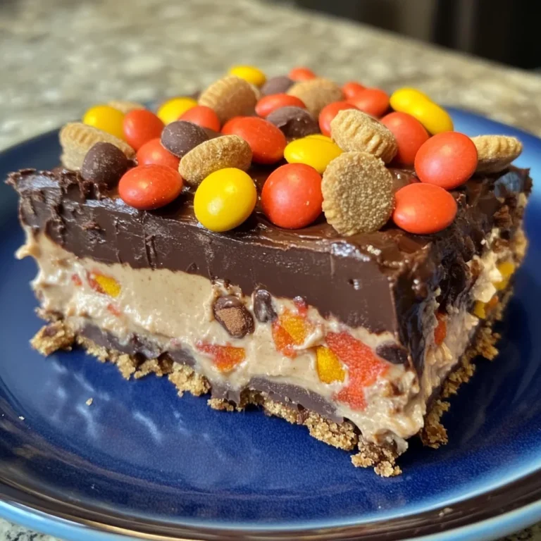 Chocolate Peanut Butter Lasagna