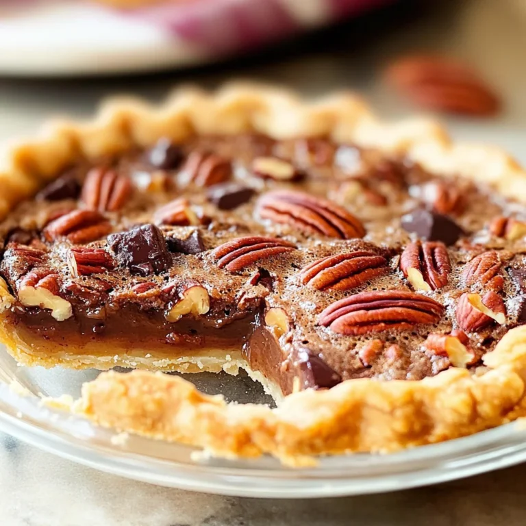 Chocolate Pecan Pie