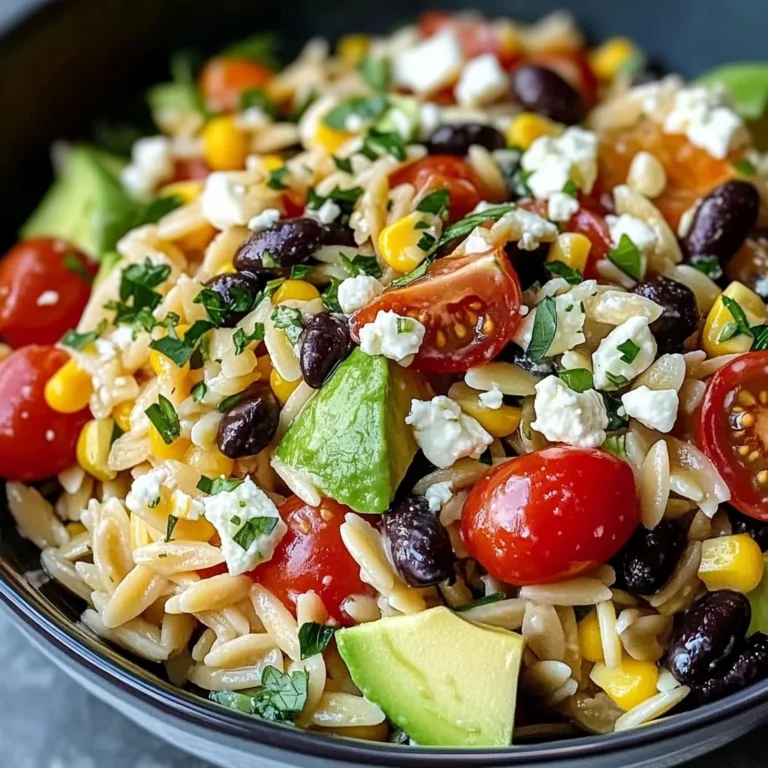 Cowboy Orzo Salad