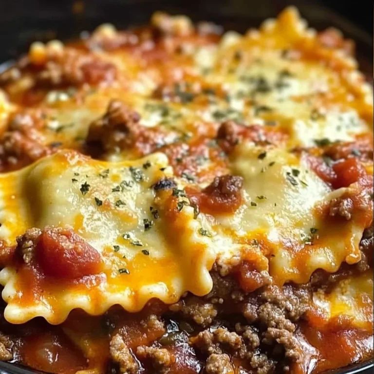 Crockpot Ravioli Lasagna: A Hands-Off, Flavor-Packed Comfort Food Masterpiece