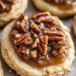 Crumbl pecan pie cookies