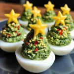 Deviled Egg Christmas Trees