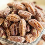 Easy Cinnamon Sugar Pecans