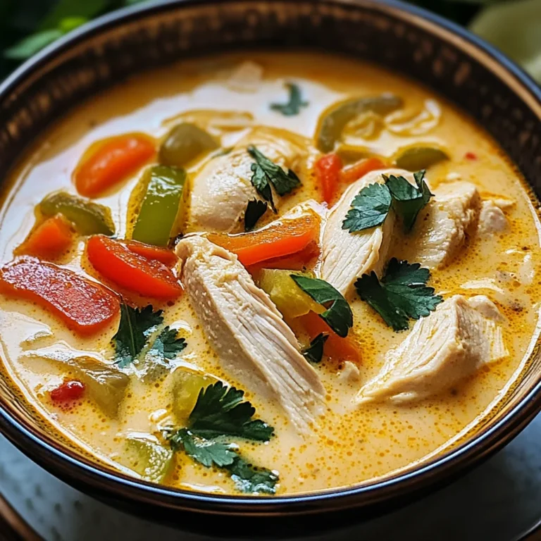 Easy Thai Chicken Soup