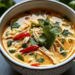 Easy Thai Coconut Chicken Soup