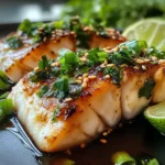 Ginger Soy Glazed Cod: A Flavorful and Healthy Seafood Dish