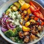Grilled Veggie Bowl with Quinoa