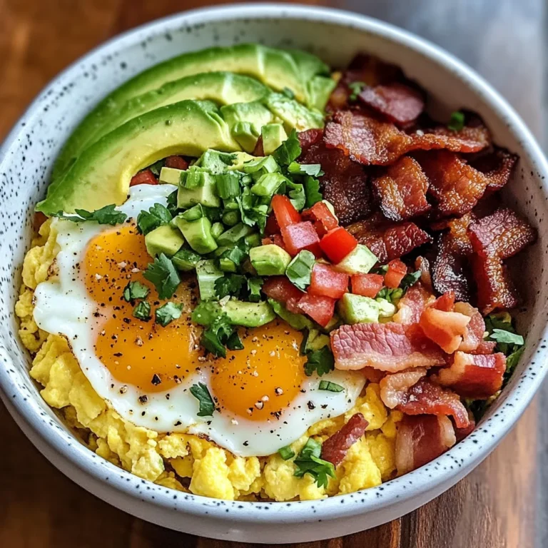 High Protein Breakfast Bowls