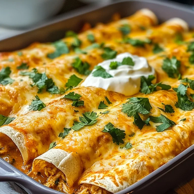 High Protein Creamy Chilli Chicken Enchiladas