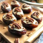 Honey-Cinnamon Cream Cheese Stuffed Dates