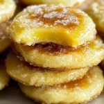 Lemon Curd Crème Brûlée Cookies - Tangy & Sweet Treat