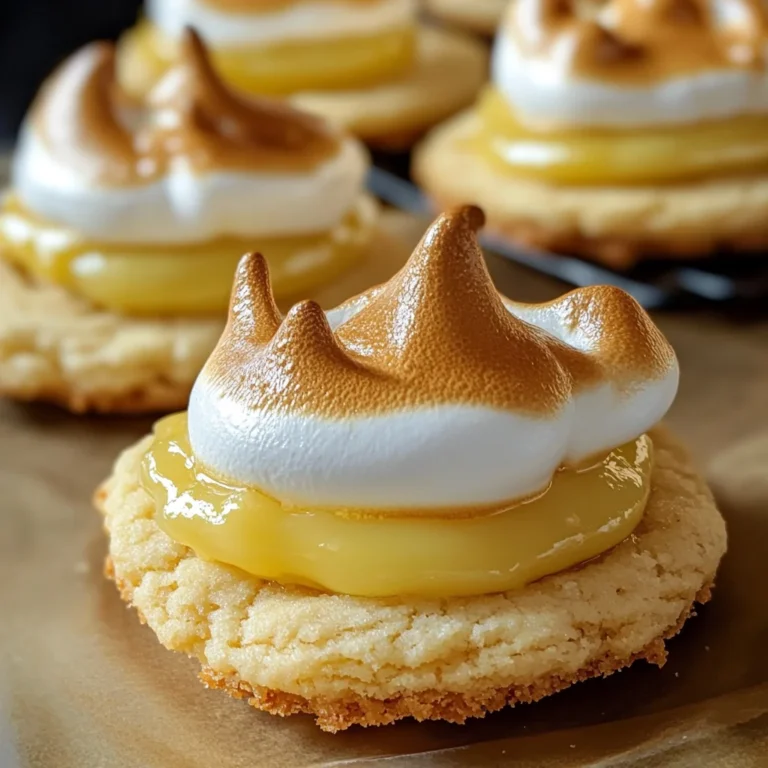 Lemon Meringue Pie Cookies Recipe