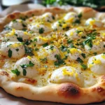 Lemon Pizza with Fresh Herbs