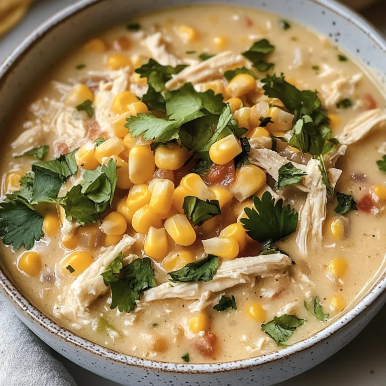 Mexican Street Corn White Chicken Chili Recipe