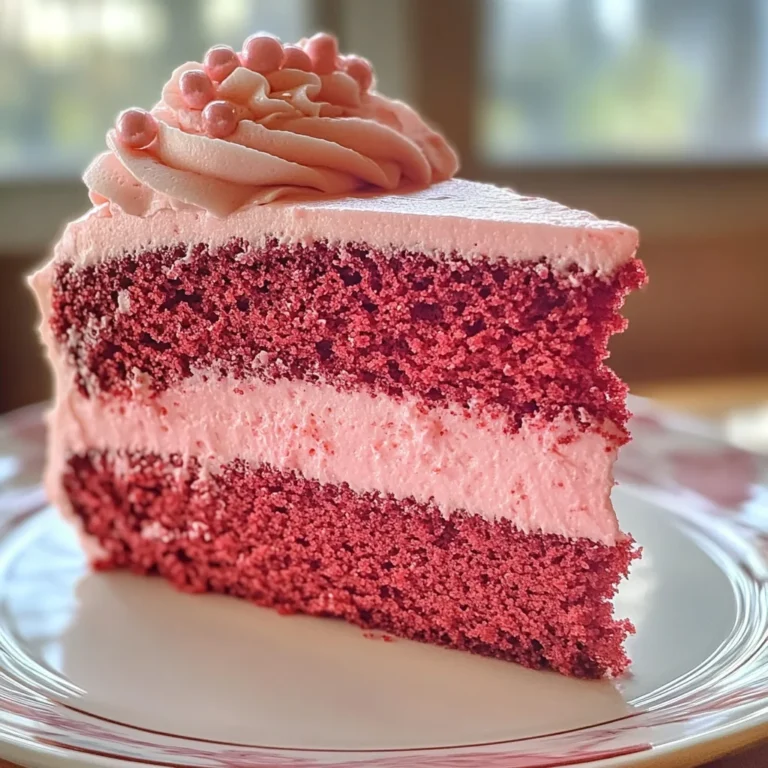 Mother's Day Pink Velvet Cake