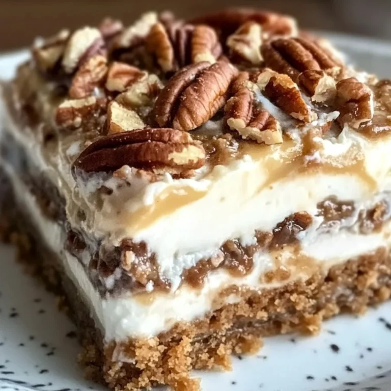 Pecan Pie Lasagna – A No-Bake Dream Dessert
