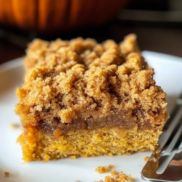 Pumpkin Spice Crumb Cake