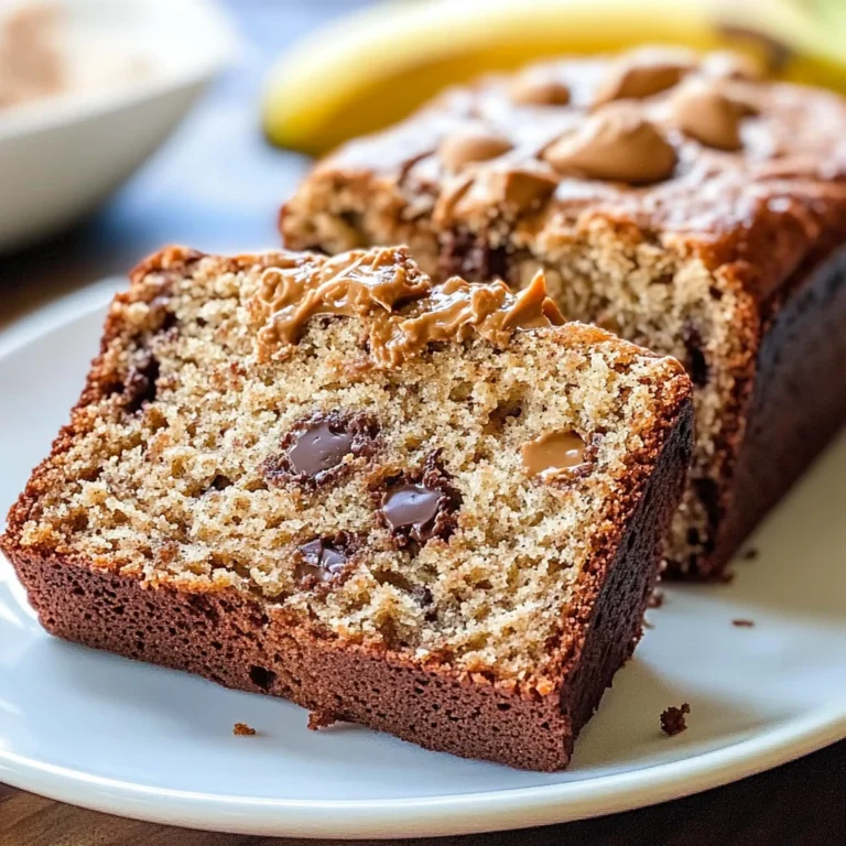 Reese's Peanut Butter Banana Bread