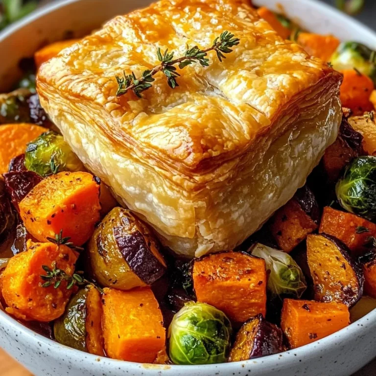 Roasted Autumn Vegetable Pot Pies
