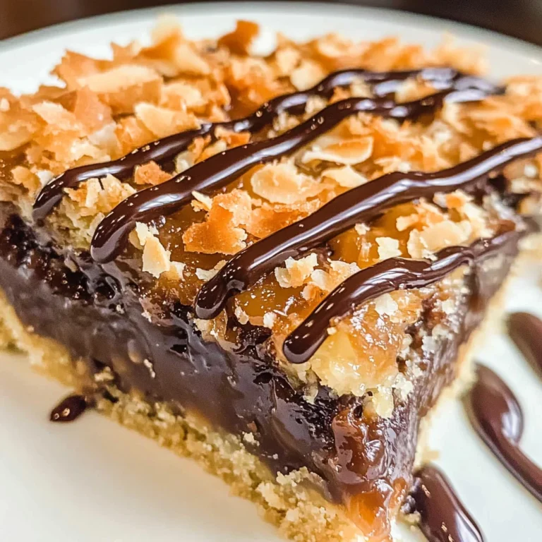Samoas Cookie Pie