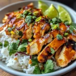 Spicy Maple Chicken with Coconut Rice