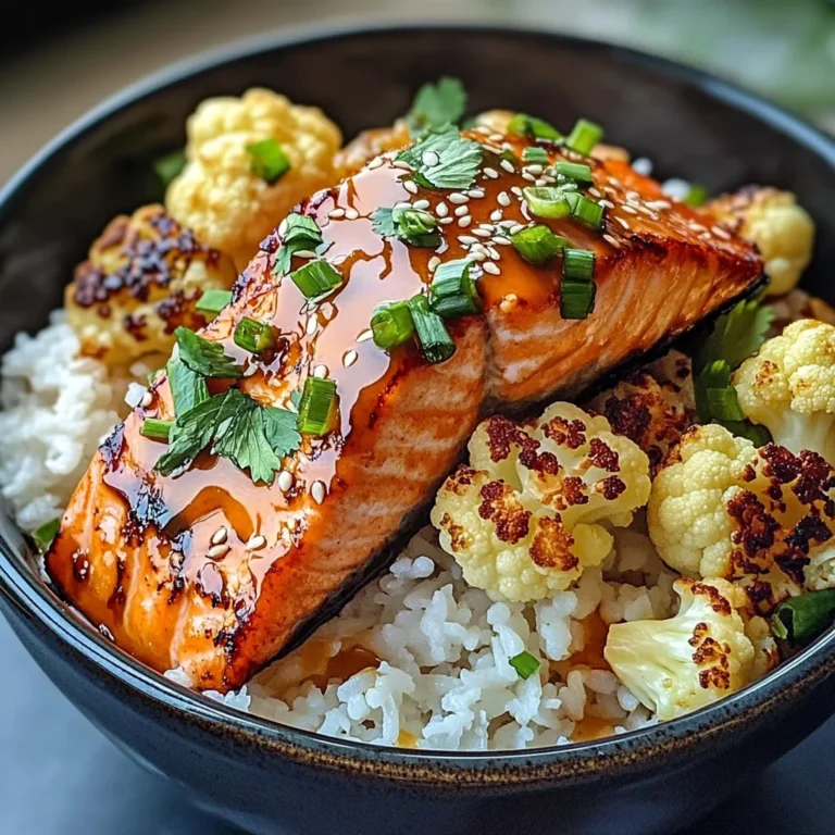 Sriracha Honey Salmon Bowls