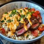 Steak Queso Rice : A Flavorful Recipe