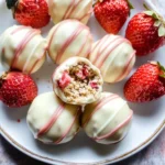 Strawberry Cheesecake Truffle Balls