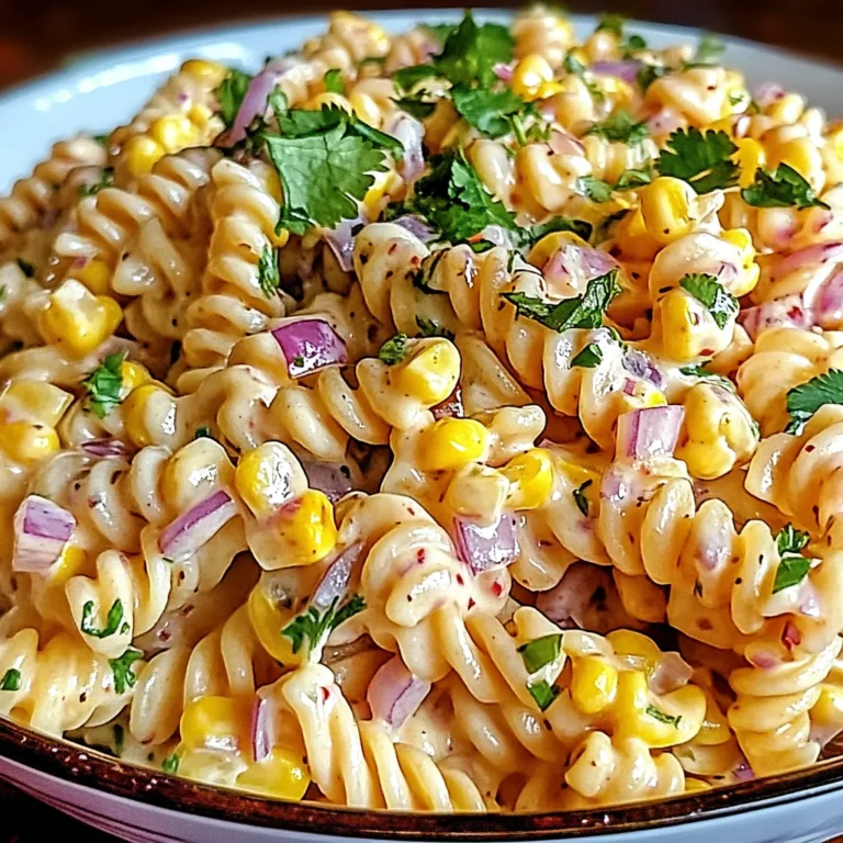 Street Corn Pasta Salad