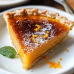 Tasty Pumpkin Pie Brulee with Bourbon Vanilla