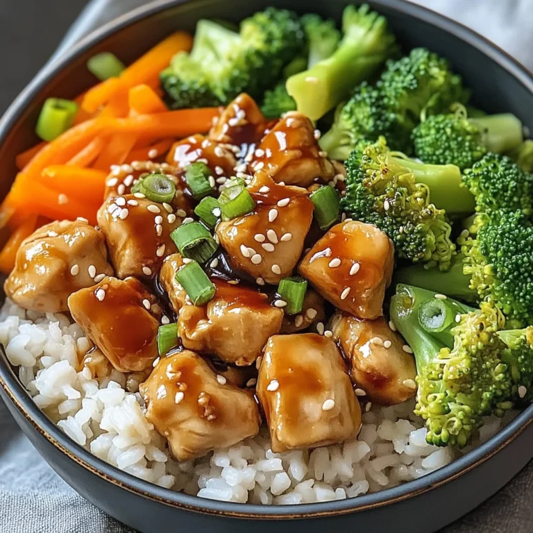 Teriyaki Chicken Rice Bowl