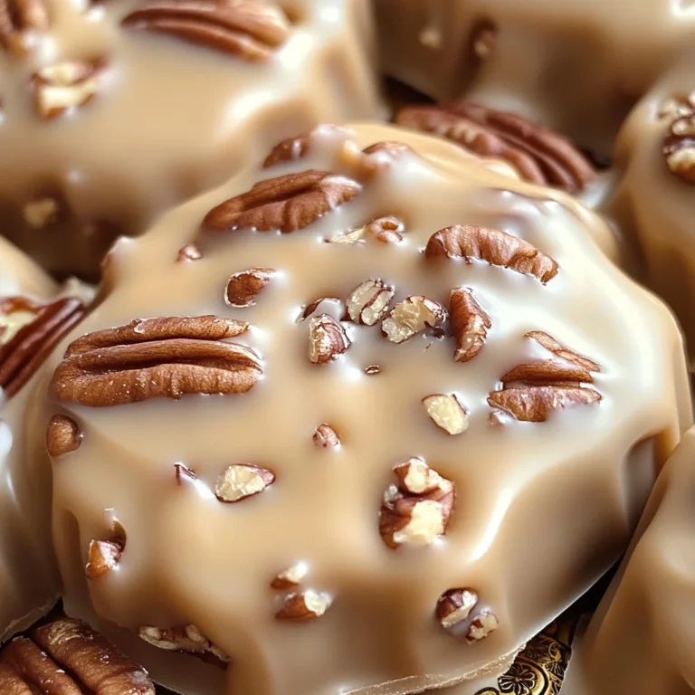 Vanilla Pecan Pralines